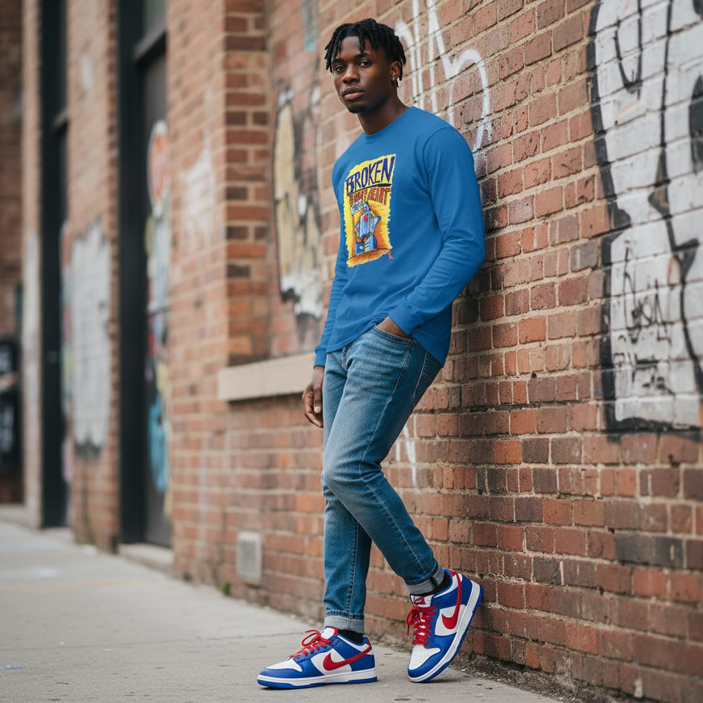 Broken Robot Heart Long-Sleeve T-Shirt