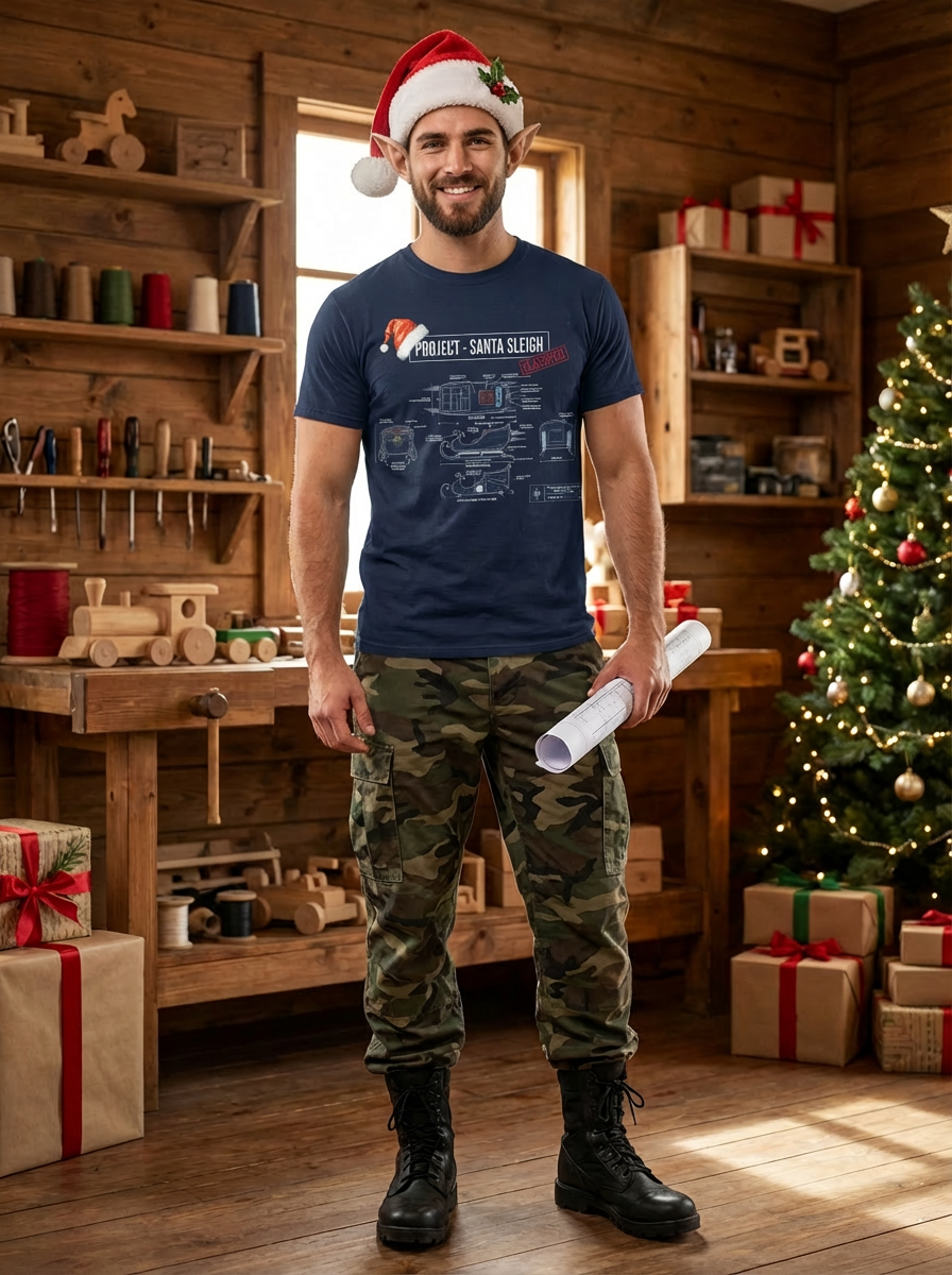 Project - Santa Sleigh T-shirt