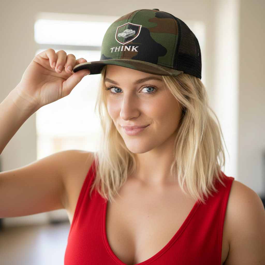 Think Tank Camo Snap Back