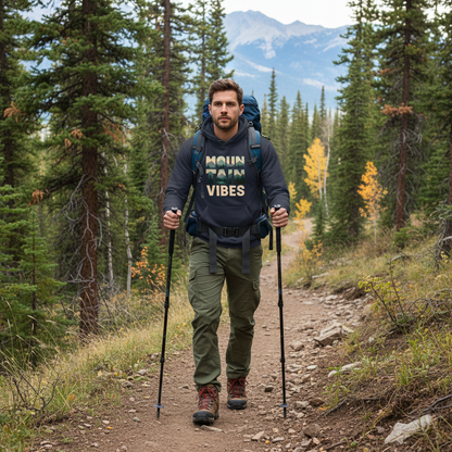 Mountain Vibes Adult Hoodie