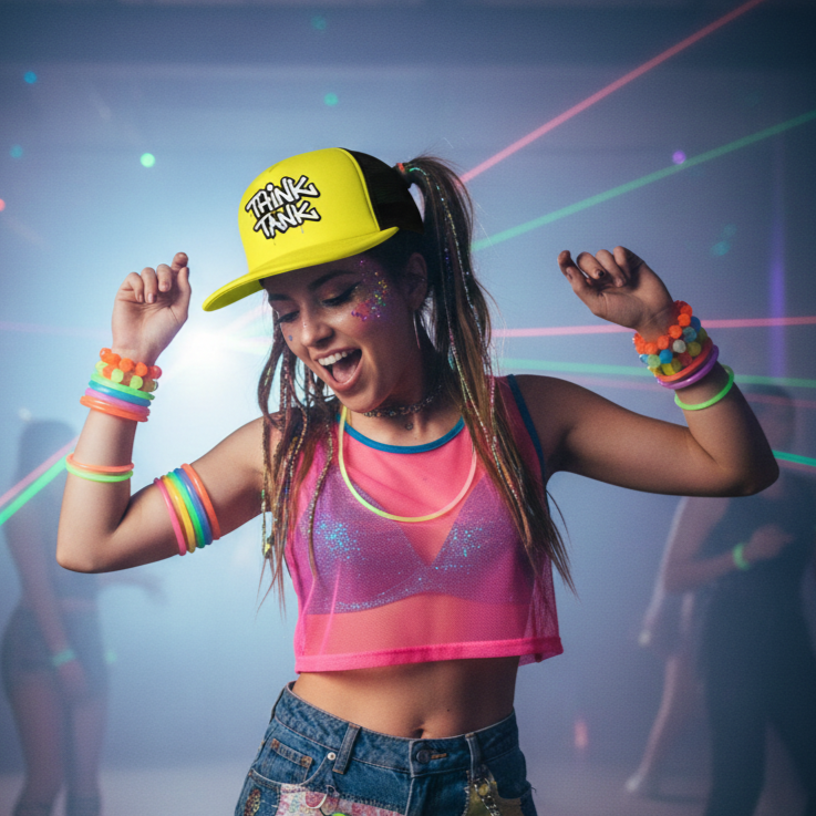 80's Retro Tag Trucker Hat