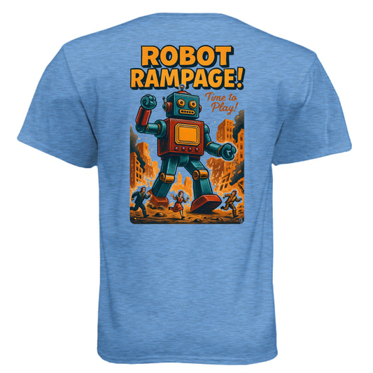 Heather Columbia Blue - BACK