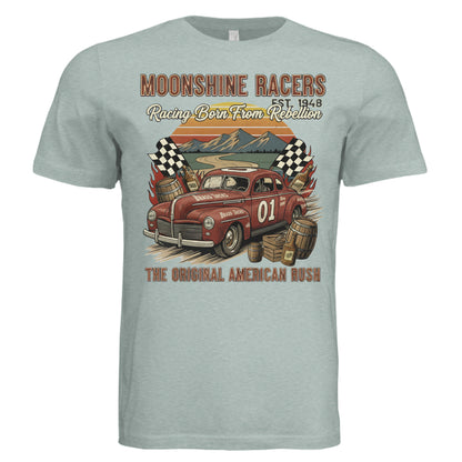 Dusty Blue Triblend - FRONT