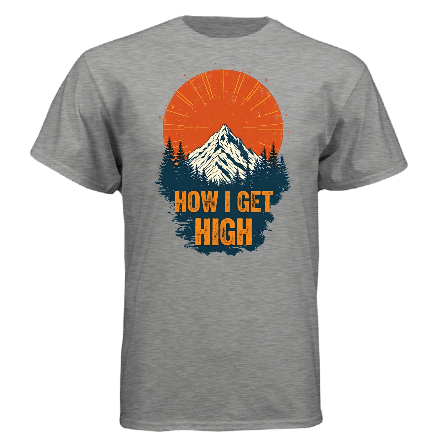 Dark Heather Grey (60/40) - FRONT