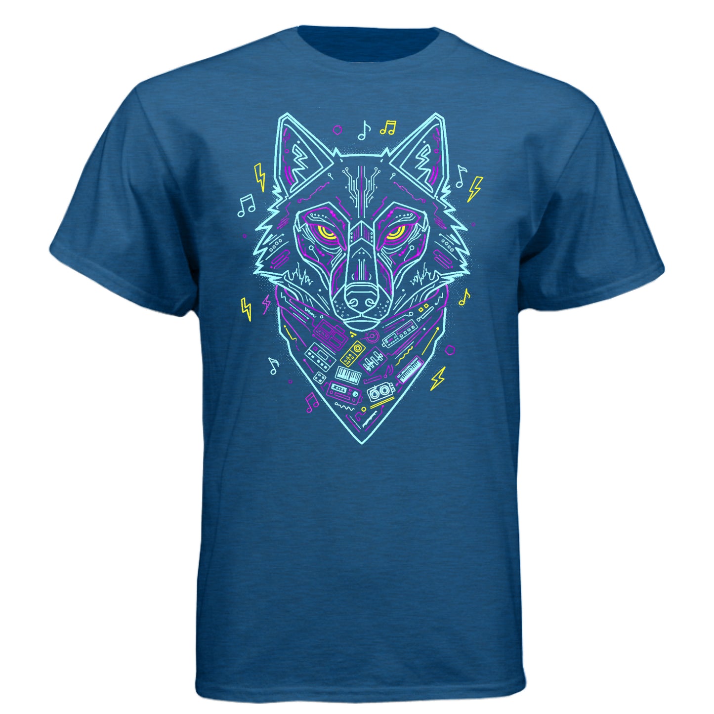 Heather Cool Blue - FRONT